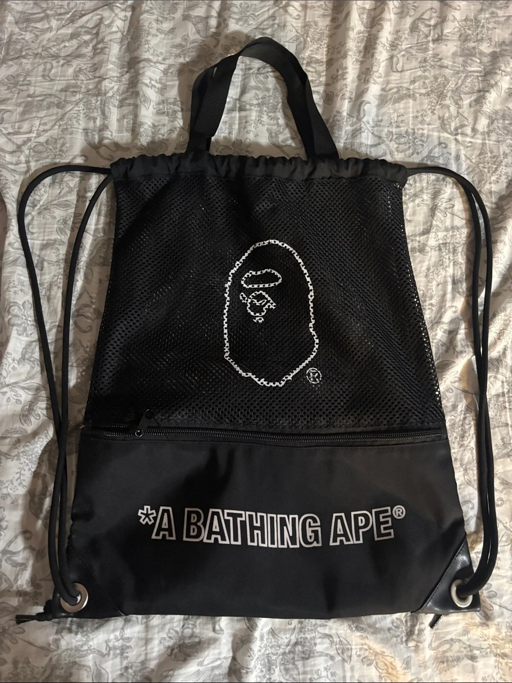 Bape Drawstring Backpack